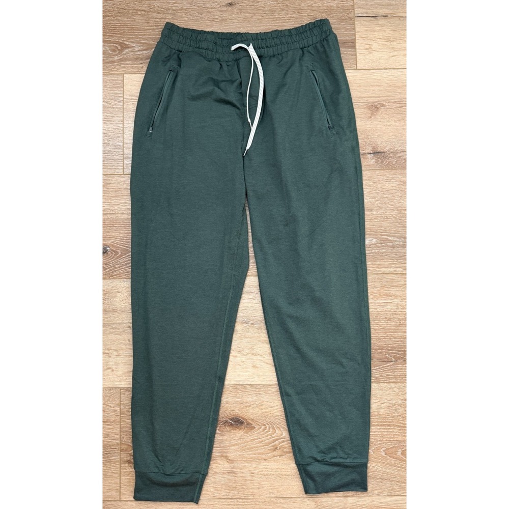 Vuori Sunday Performance Joggers Pants Men's XL Green Athletic Sweatpants